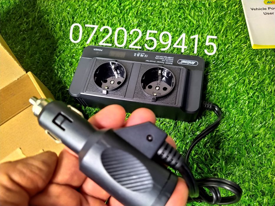 Invertor Camping , 300W, 12V/220V, USB, CC8200