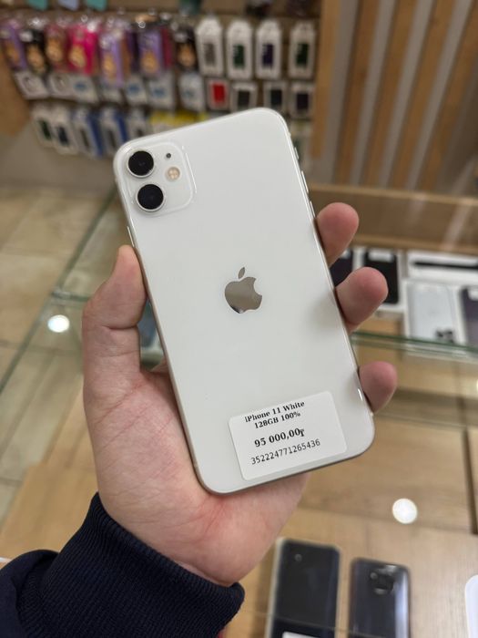 iPhone 11 128GB White 100%
