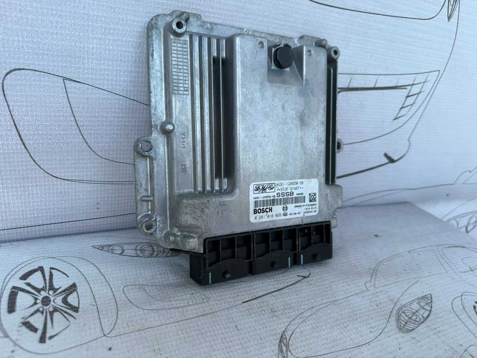 Calculator Motor ECU Bosch / FoMoCo / Land Rover / Land Rover Freelander 2 AG91-12A650-SB / 0281016026 2009 / [2007-2016] / (5B2)