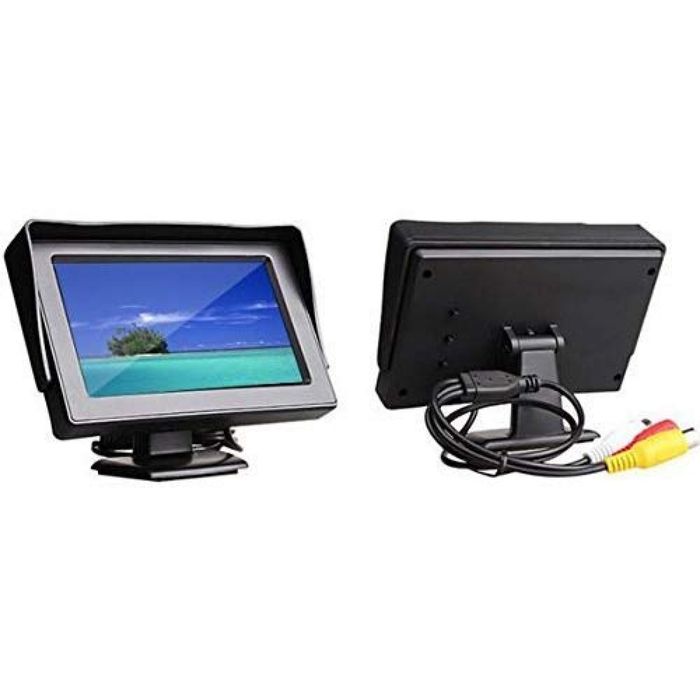 Монитор за задна камера 4.3 - 5 - 7 инча TFT екран цветен дисплей на с