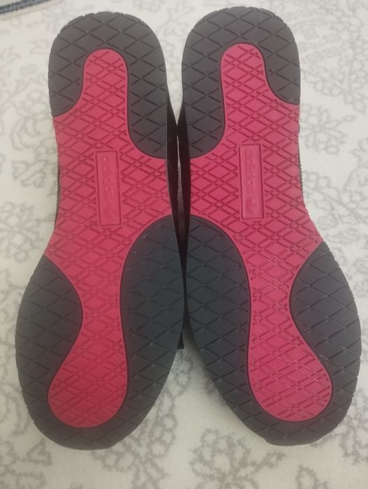 Кроссовки "Adidas" черные кожаные, Ветнам