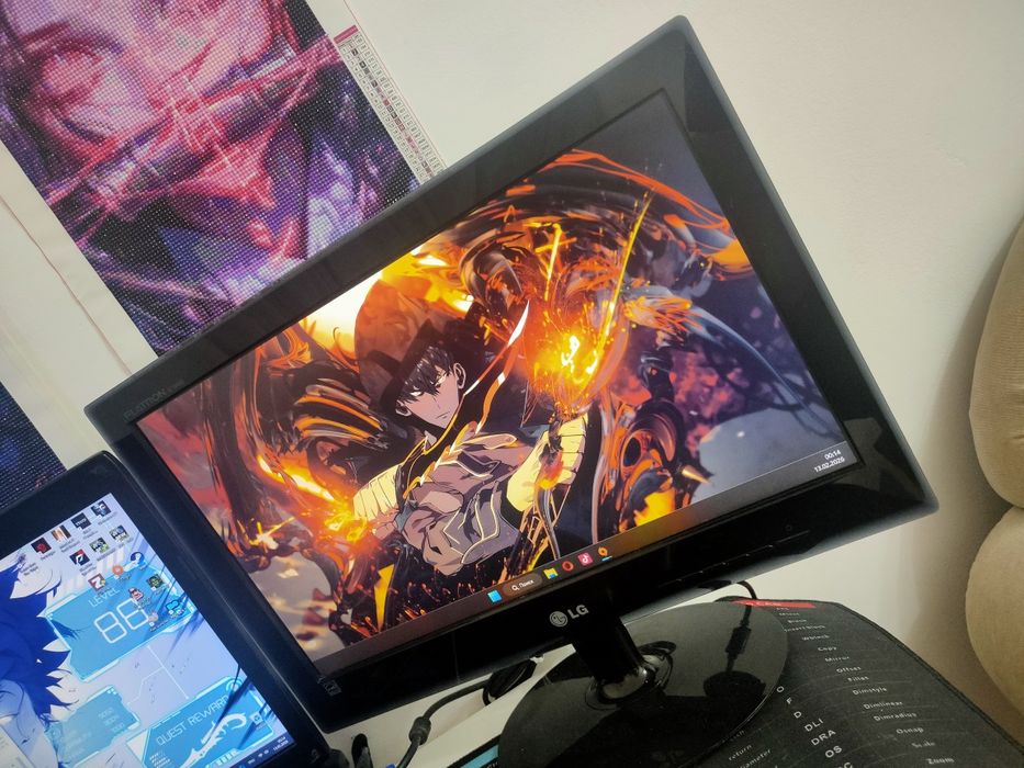 Монитор LG, 60Hz, 18.5", 1366х768