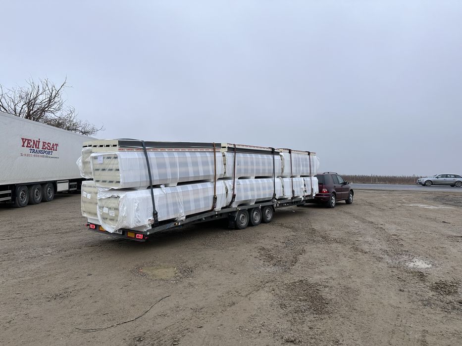 Panouri sandwich /termoizolante /stoc nou/perete /acoperis