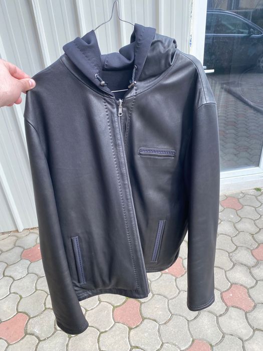 Geaca piele naturala - noua