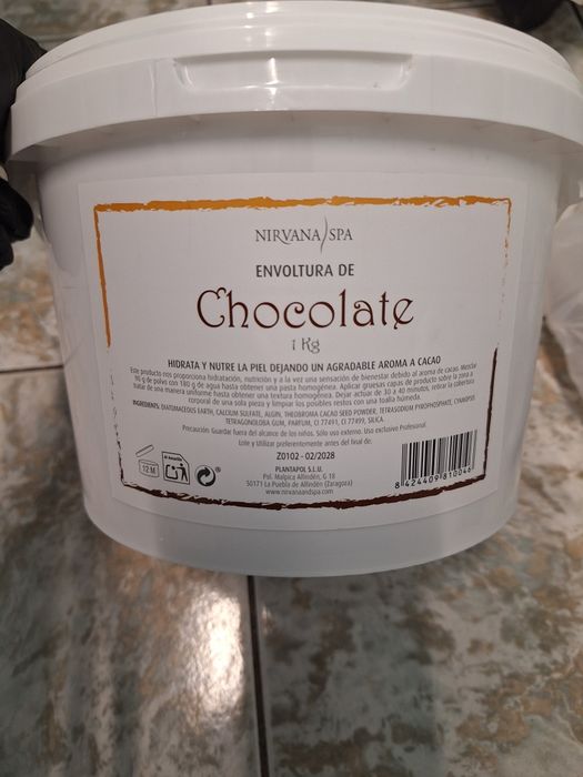 Алгинатна маска шоколад Nirvana Spa за лице и тяло