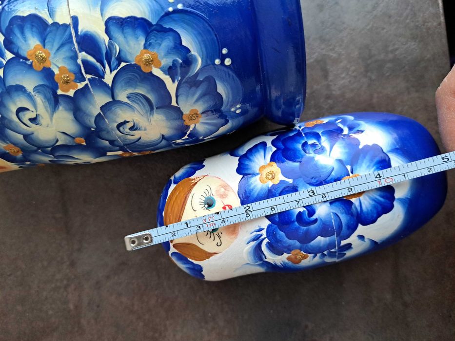 Нови! комплект руски дървени матрьошки