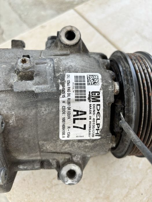 Compresor clima aer conditionat opel astra j 1.4 turbo benzina 2016