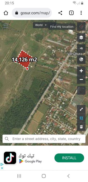 Teren intravilan Varsatura