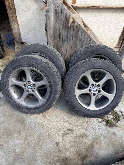 Джанти с зимни гуми за BMW