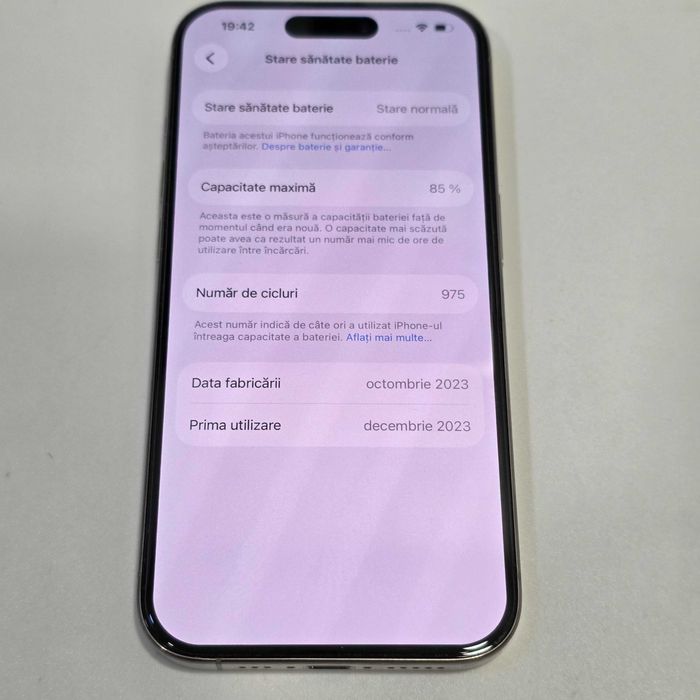 HOPE AMANET P8 Iphone 15 Pro 128 Gb 85 Baterie