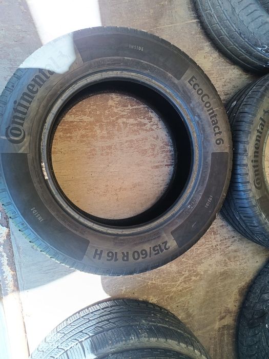 4 броя летни гуми 215/60/16 Continental