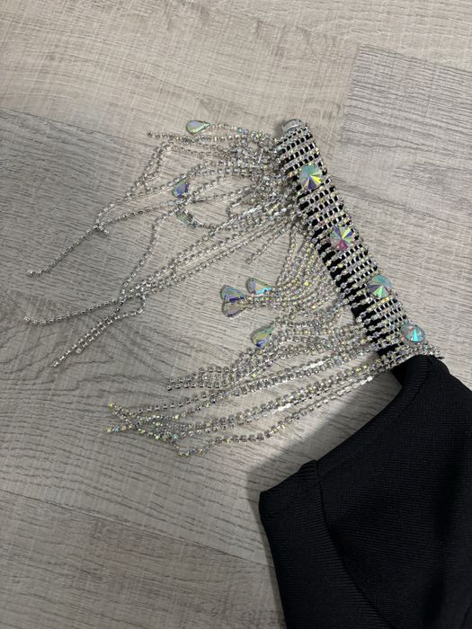 Черна бандажна рокля Bella Barnett, размер S