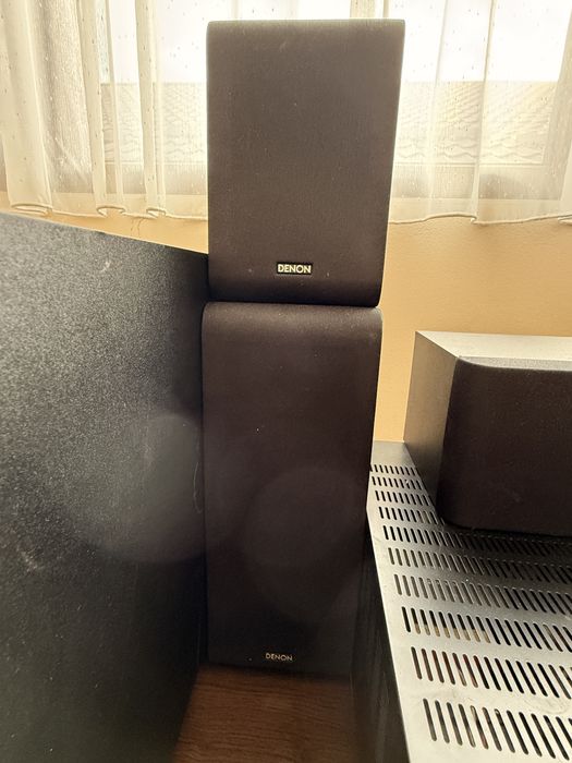 Sistem home cinema Denon 5.1 AVR-1311 + subwoofer activ + boxe
