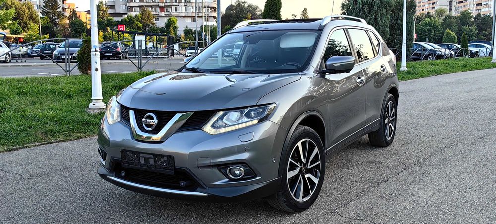 Nissan X-Trail, 2016 , 7 locuri, diesel, 130 CP, Piele, Trapa, FULL