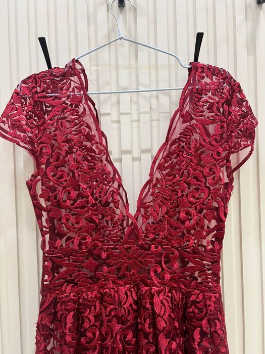 Вечерняя платье турецкий гипюр