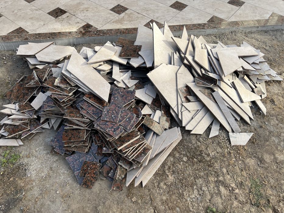 Кафель б/у мозаика