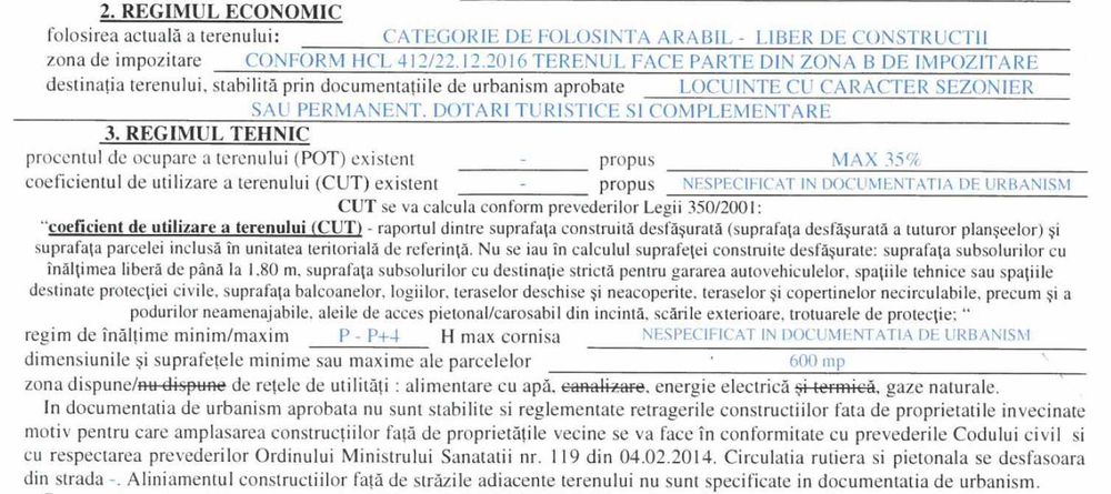 Teren 600 mp in Mamaia Sat, Str M20, langa lacul Siutghiol