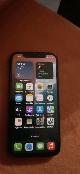 iPhone 12 64GB – здрав дисплей, за части / платка