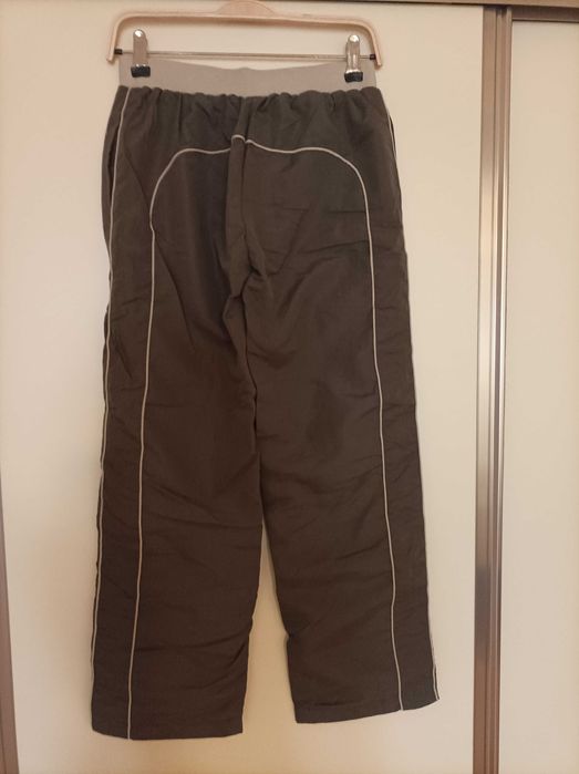 Pantaloni pt fete, termo (dublati), kaki, mar.152