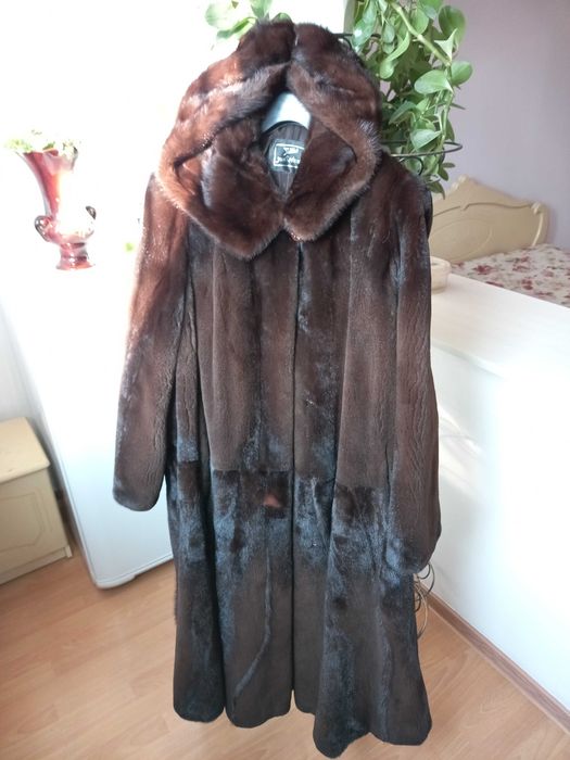 шуба натуральная  норка