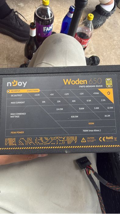 Vand sursa 650w ca noua