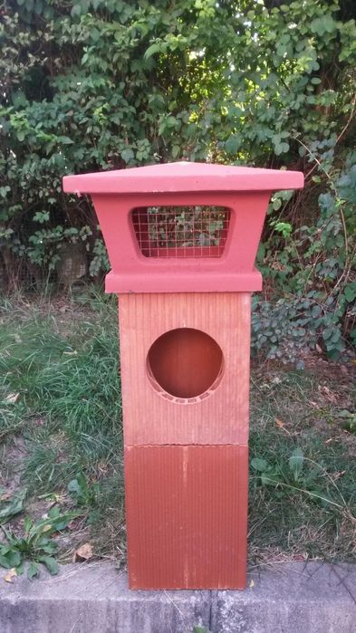 Acoperis horn cos fum