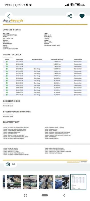 BMW seria 3 e91 318i benzina (n46) 2006 distribuție nouă 283.000km