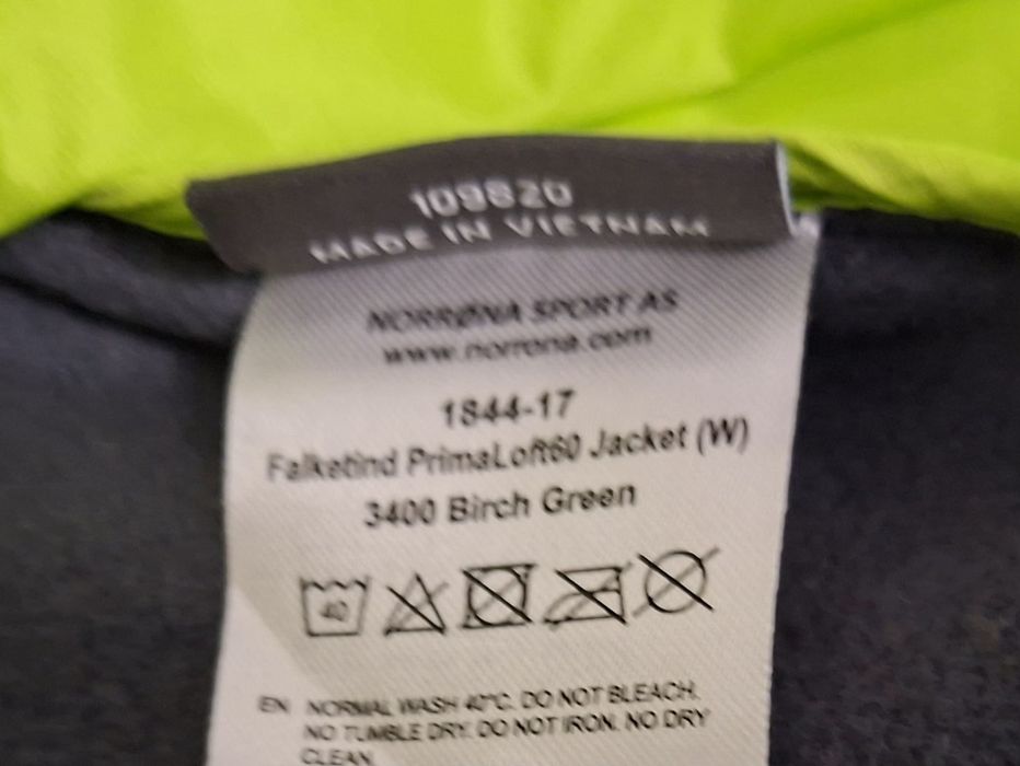 Norrona falketind Primaloft 60-Ориг.Дамско яке