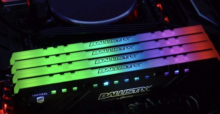 Crucial ballistix ddr4 8gb rgb