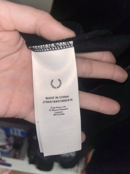 Fred perry кофта