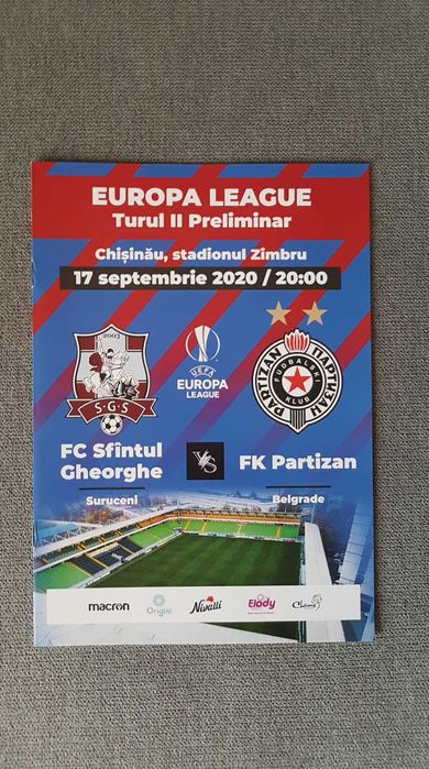 Programe de meci cupele europene