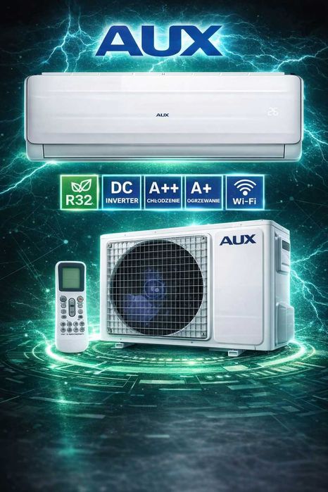 Купить инверторный кондиционер AUX 09 TBU 27 квадратов R32 фрион!
