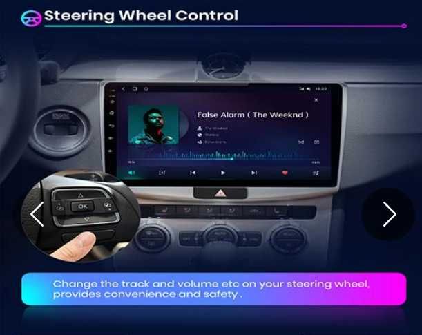 Navigatie Android VW Passat B6 / B7 Carplay Android Auto Wireless