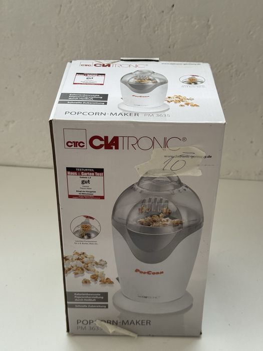 Машината за пуканки Clatronic PM 3635