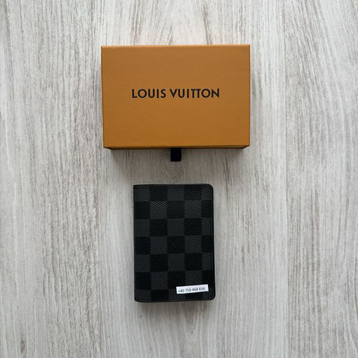 Card Holder Louis Vuitton Negru