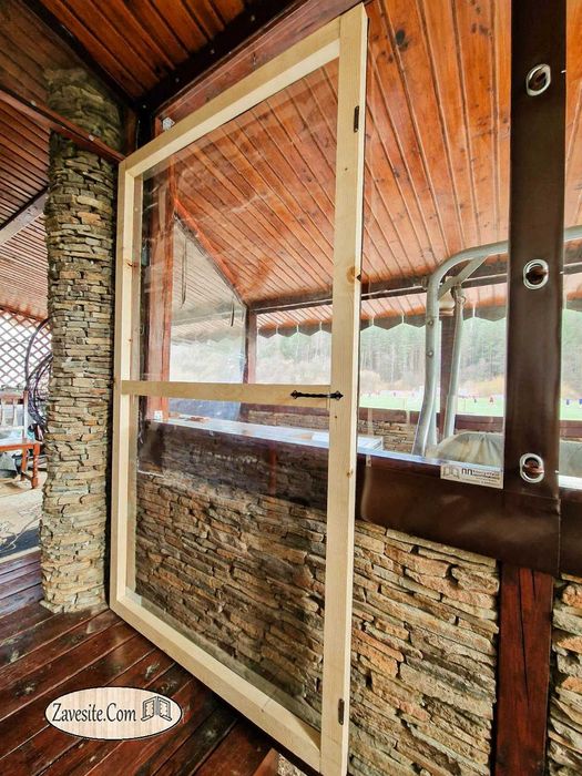 Изработка на Ветроупорни завеси, Сенници, Врати за навеси и Навеси!