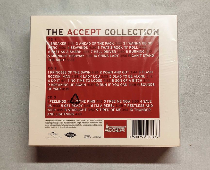 Accept - The Accept Collection (3CD Box)