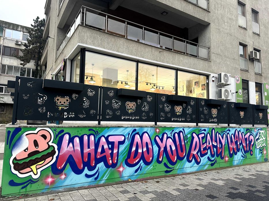 Graffiti / picturi pe pereti - spatii private, spatii comerciale