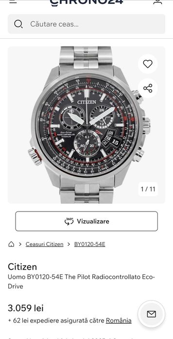 Citizen Pilot Eco Drive