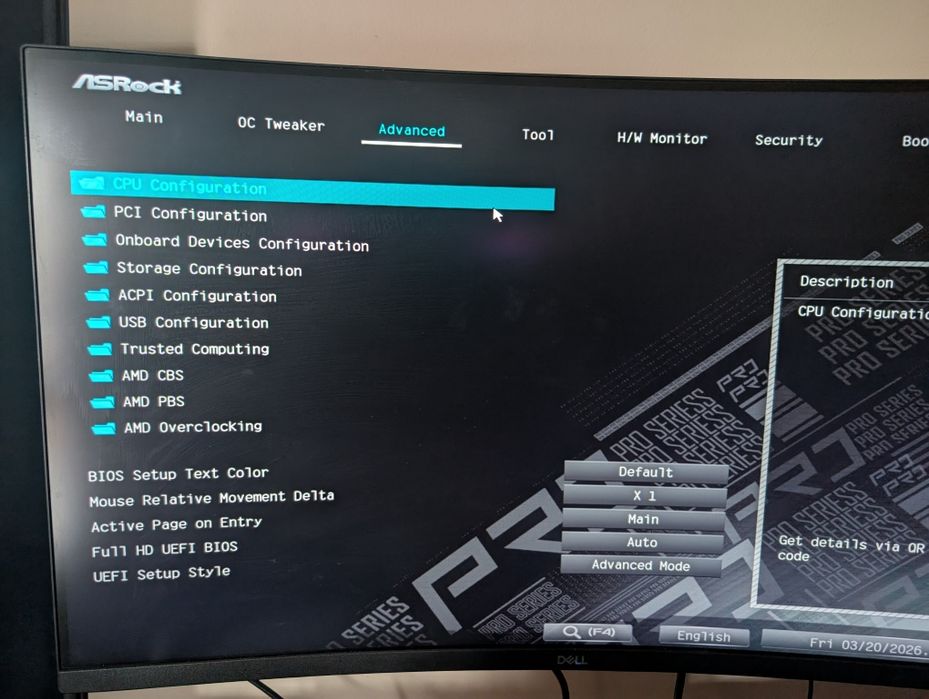 Монитор Dell S3222DGM 32" Curved 1440p 165Hz VA
