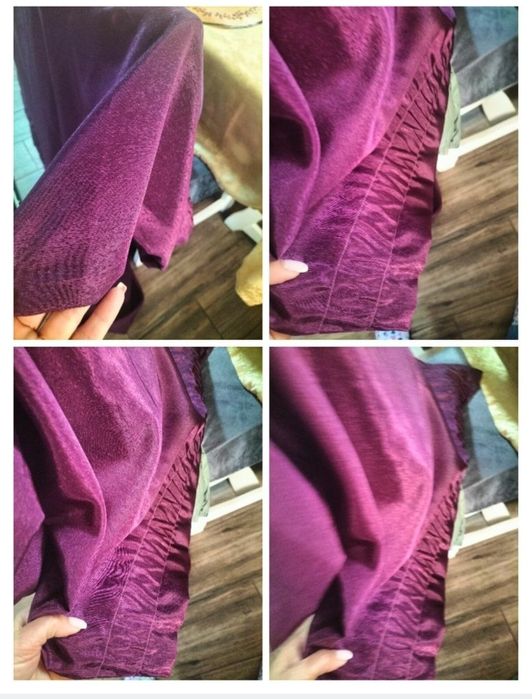 Perdele albe gata făcute! 4,70 m .