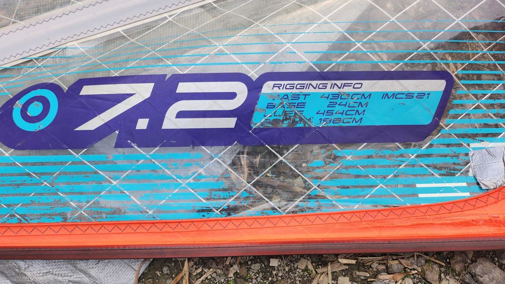 Платно за уиндсърф 7,2