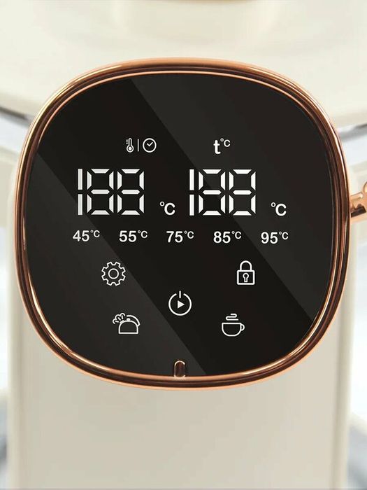 Термопот MARTA MT-TP2004A светло-бежевый/розовое золото 3 л