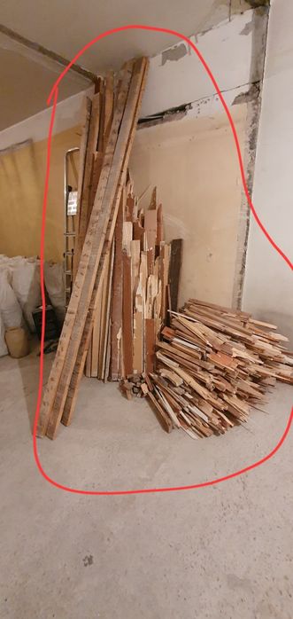 Продам б/у доски с пола на дрова!