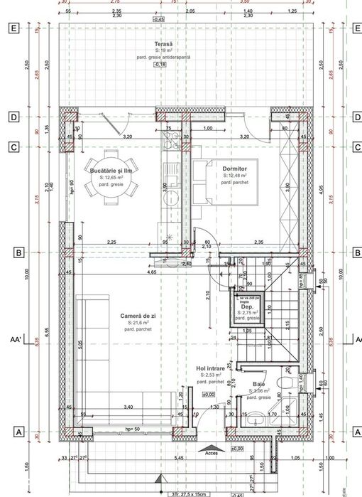 Casă nouă 3 dormitoare | 102 mp utili | Teren 372 mp | Westfield Arad