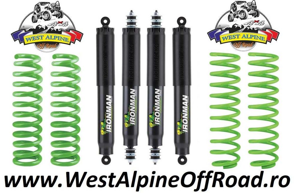 Kit suspensie NISSAN PATROL Y60 - IRON MAN + 5 cm Extra HD FOAMCELL