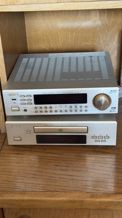 Стерео ресийвър Denon и CD Denon