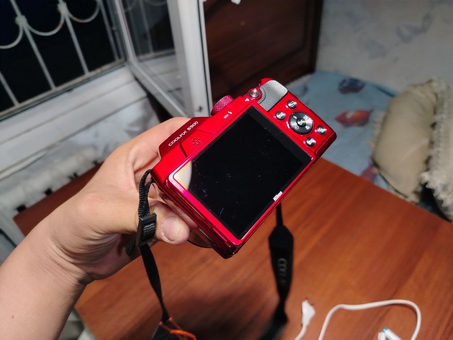 Суперзум Nikon Coolpix B500 (Красный) — Отличное состояние!