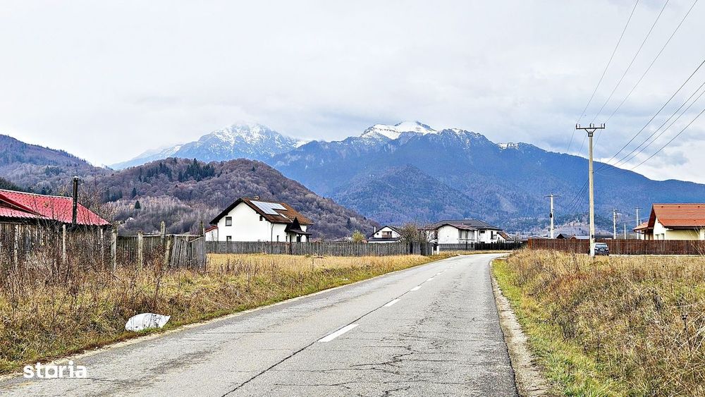 Rasnov -Glejarie 1000 mp front 42m posibilitate duplex sau 2 case