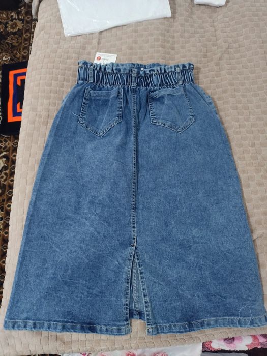 Джинсовая юбка в хорошем качестве